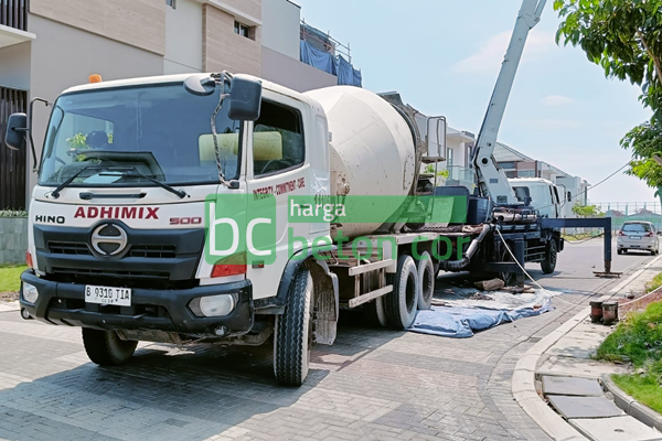 Harga Readymix Cor Rumah di Nambo Jaya Karawaci Tangerang