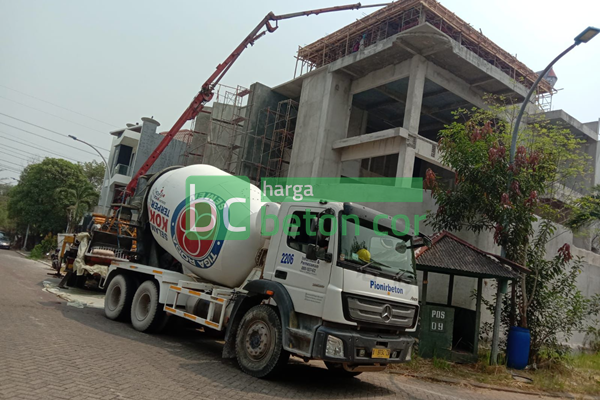 Harga Readymix Cor Rumah di Gintung Sukadiri Tangerang